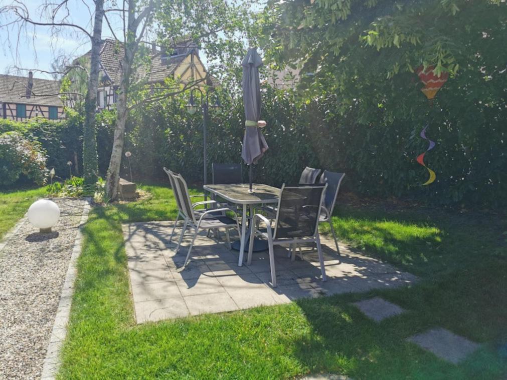 Gites Le P'Tit Paradis Du Ried Sundhouse エクステリア 写真